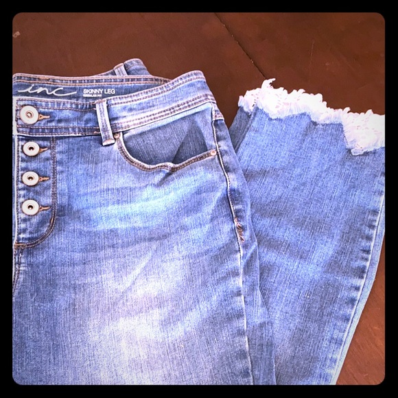 inc cropped jeans
